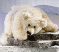Eisbär mit Doppel-Kopfgelenk
